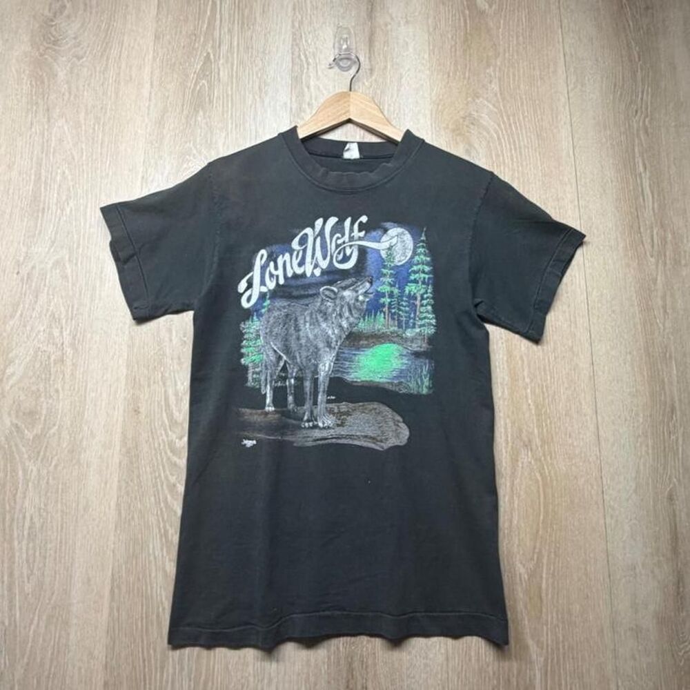 Unbranded Men's Black and Grey T-shirt
